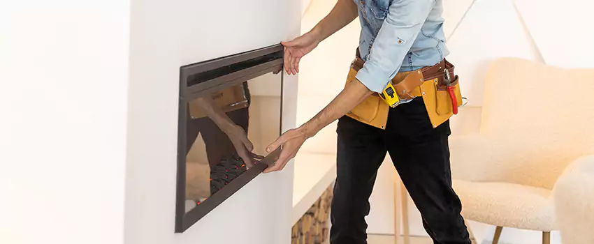 Metal Fireplace Installation in Willoughby, Ohio