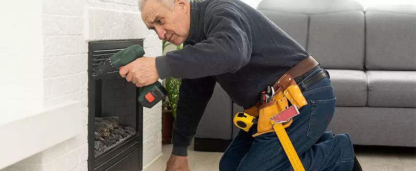 New Indoor Fireplace Installation in Willoughby, Ohio