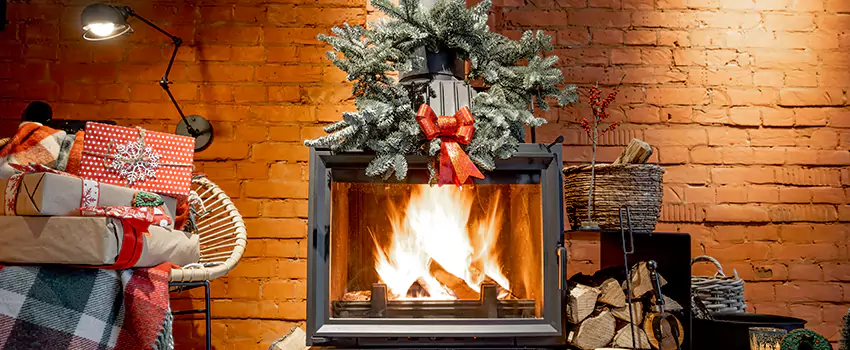 Travis Industries Linear Gas Fireplace Installation in Willoughby, Ohio