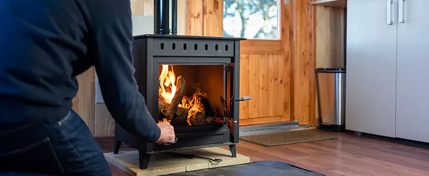 Open Hearth Wood Fireplace Installation in Willoughby, OH