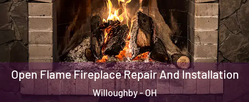  Open Flame Fireplace Repair And Installation Willoughby - OH